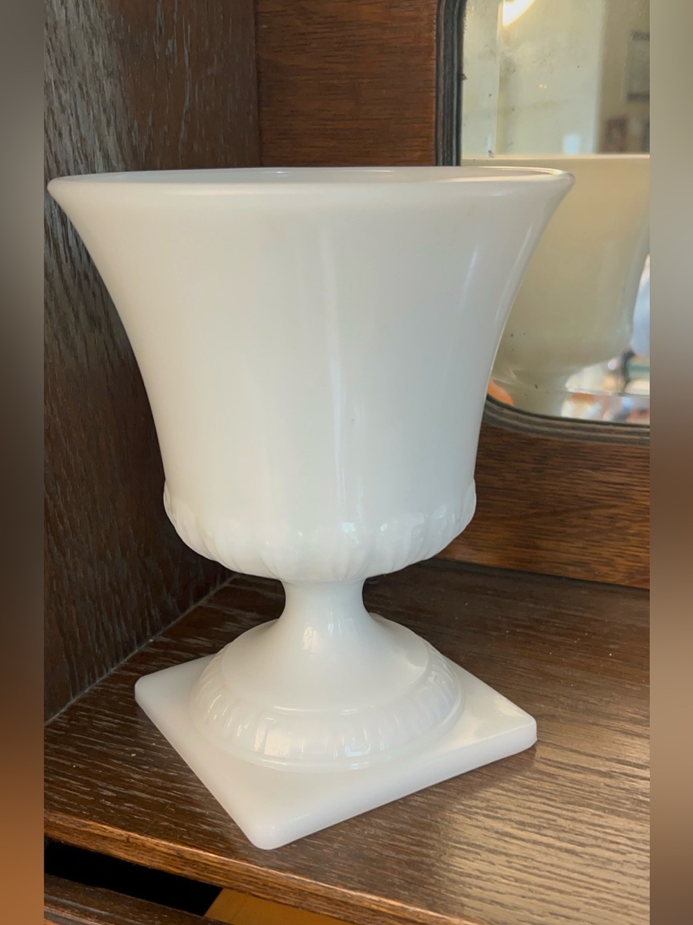E. O. Brody Company Milk Glass Vase